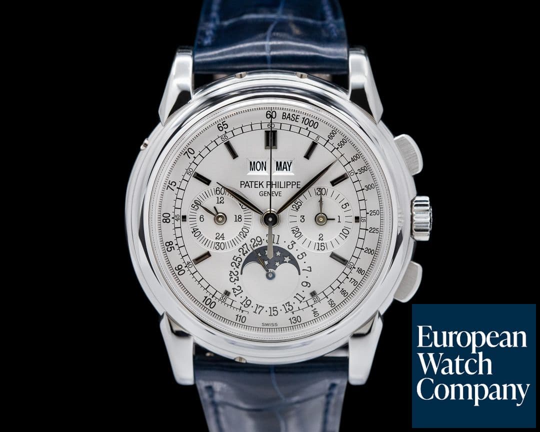 Image of Patek Philippe Perpetual Calendar 5970G Chronograph White Gold