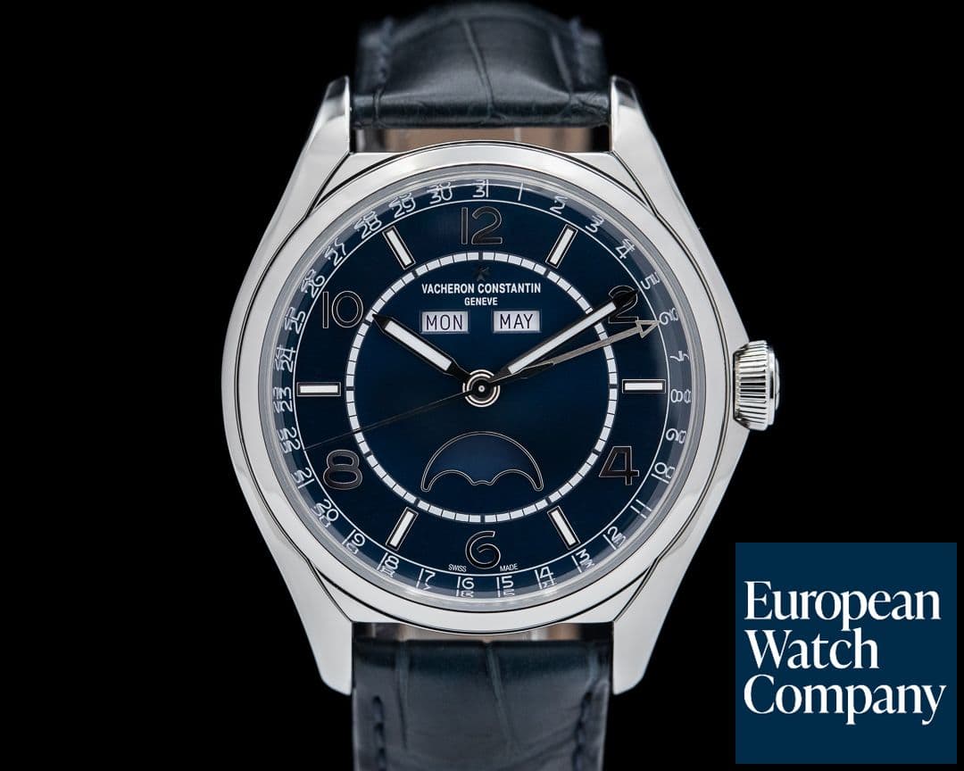 Image of Vacheron Constantin Fiftysix Complete Calendar SS Blue Dial 