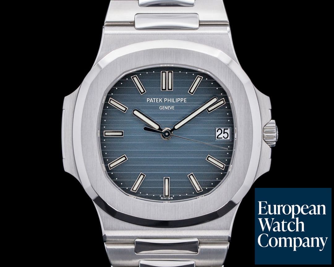 Image of Patek Philippe Jumbo Nautilus 5711/1A Blue Dial SS EARLY MODEL!! 