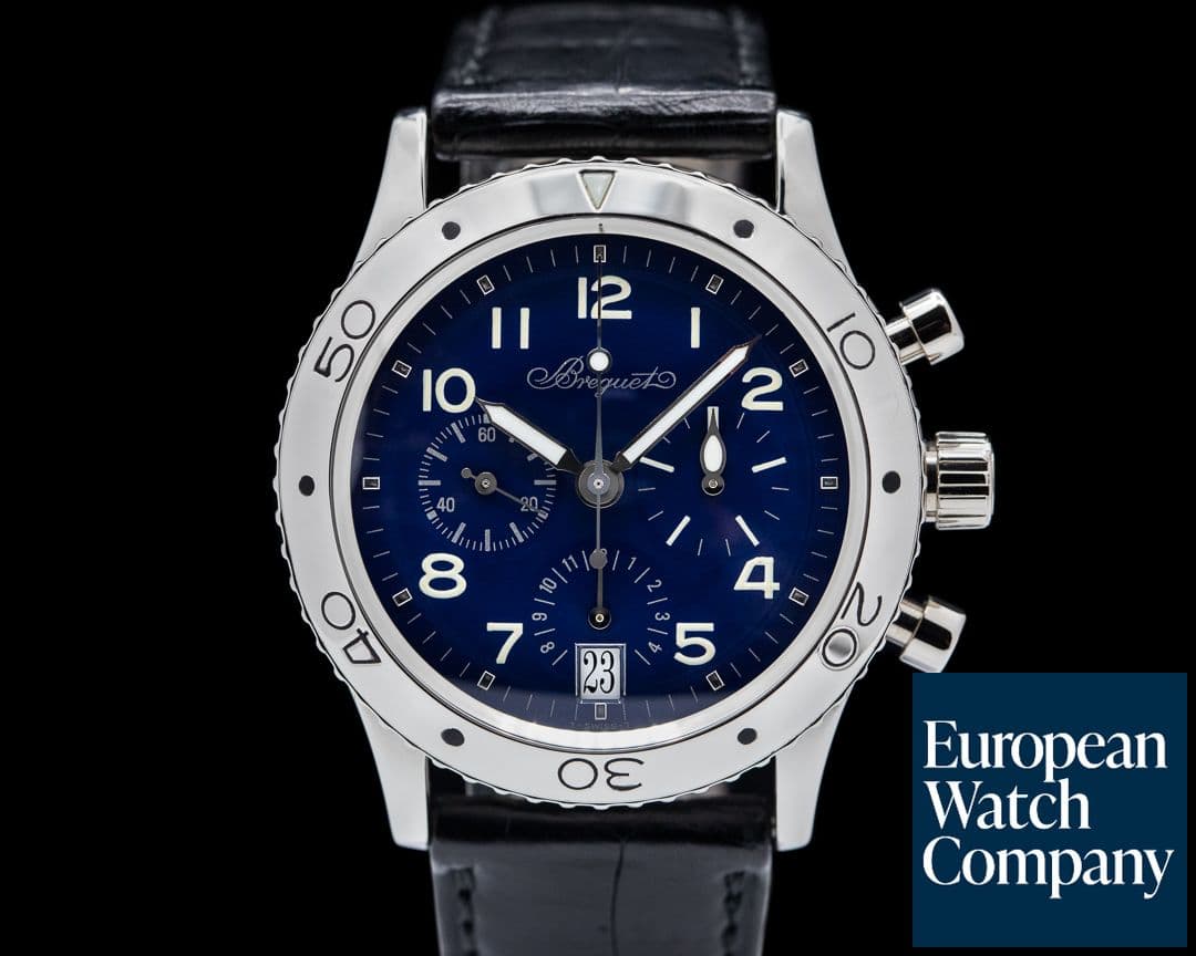 Image of Breguet Type XX Transatlantique Platinum RARE