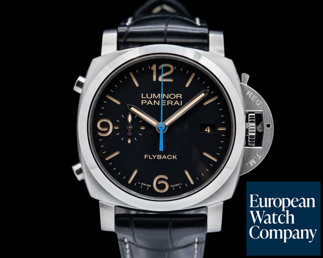 Image of Panerai Luminor 1950 PAM524 Flyback SS Full Set 