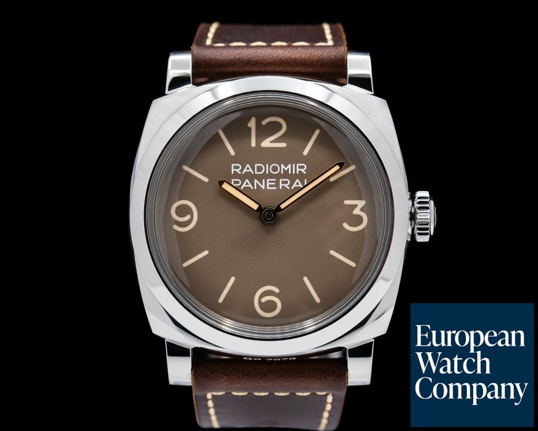 Image of Panerai Radiomir 1940 3 Days Acciaio SS 47MM Sandwich Dial FULL SET UNWORN