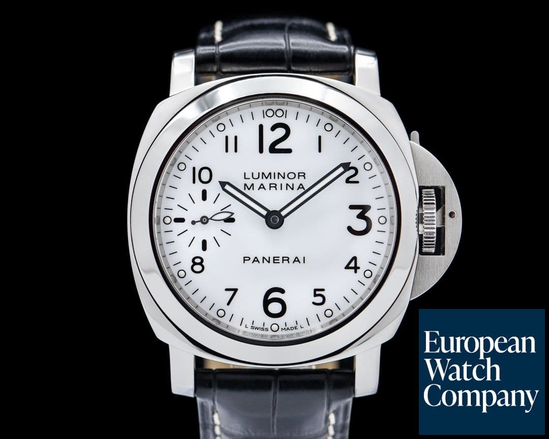 Image of Panerai Luminor Marina White Dial Manual 44MM
