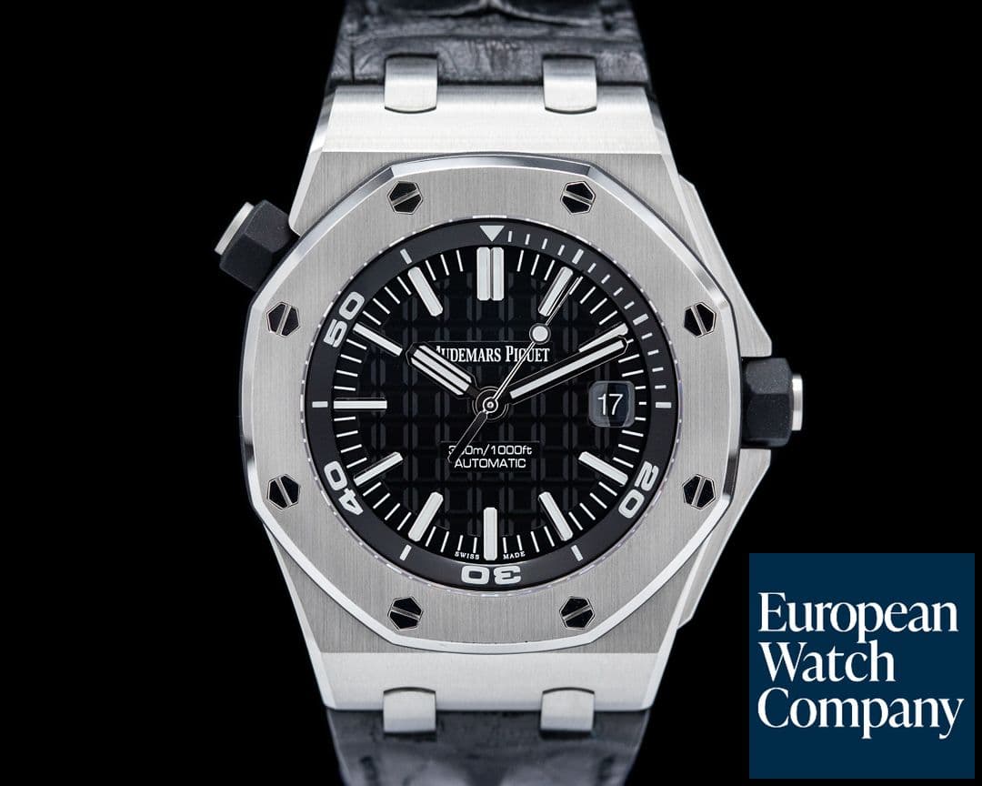 Image of Audemars Piguet Royal Oak 15710ST Offshore Diver Black / Rubber