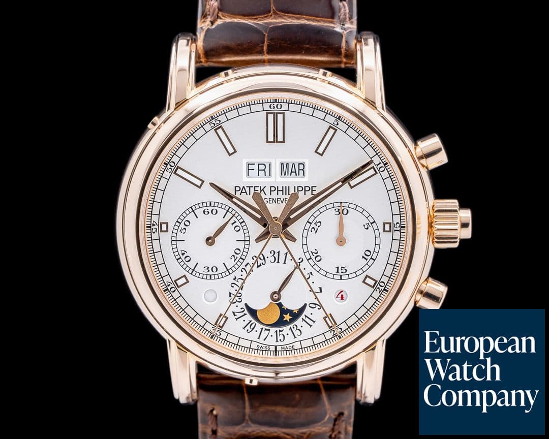 Image of Patek Philippe 5204R Split Second Perpetual Calendar Chronograph Rose Gold