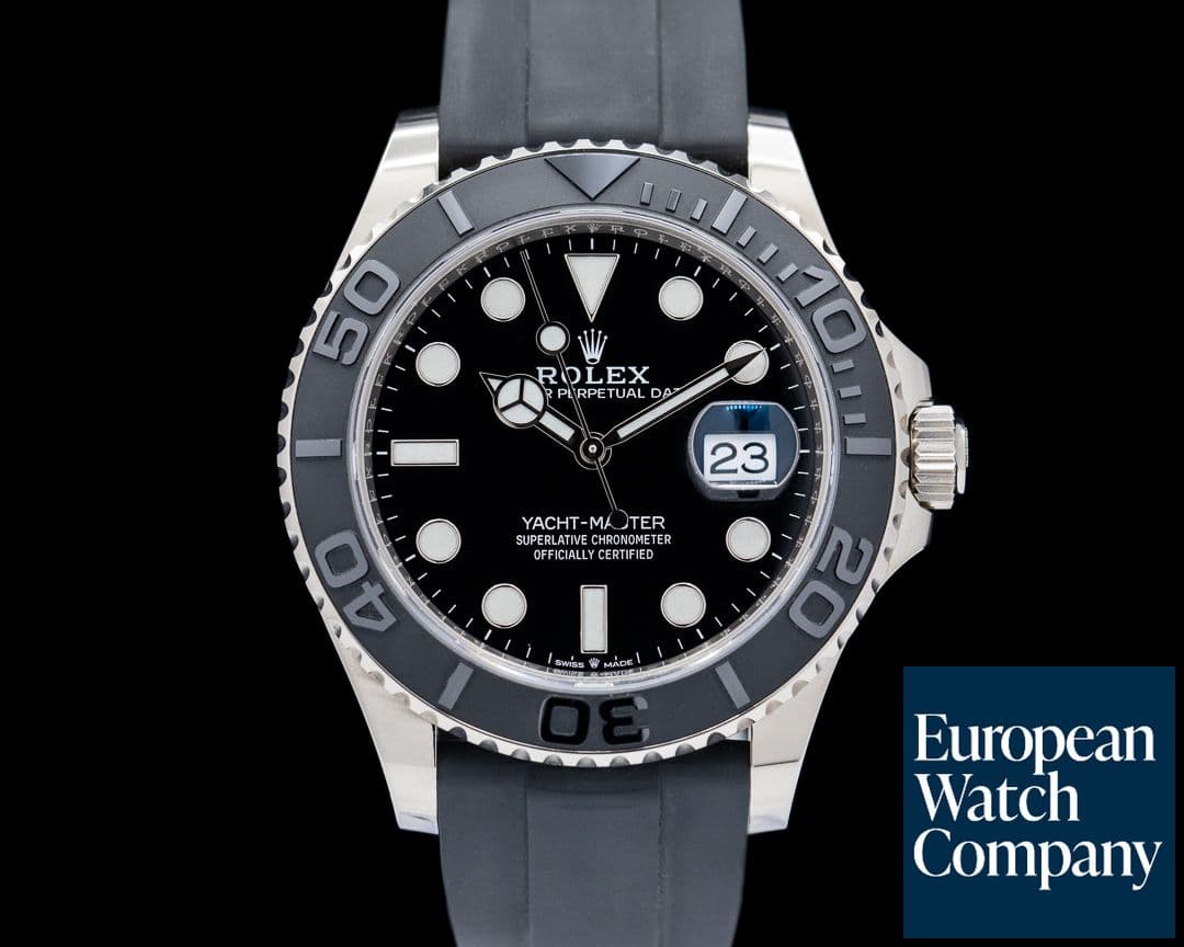 Image of Rolex Yacht Master 226659 18K White Gold / Rubber 42MM