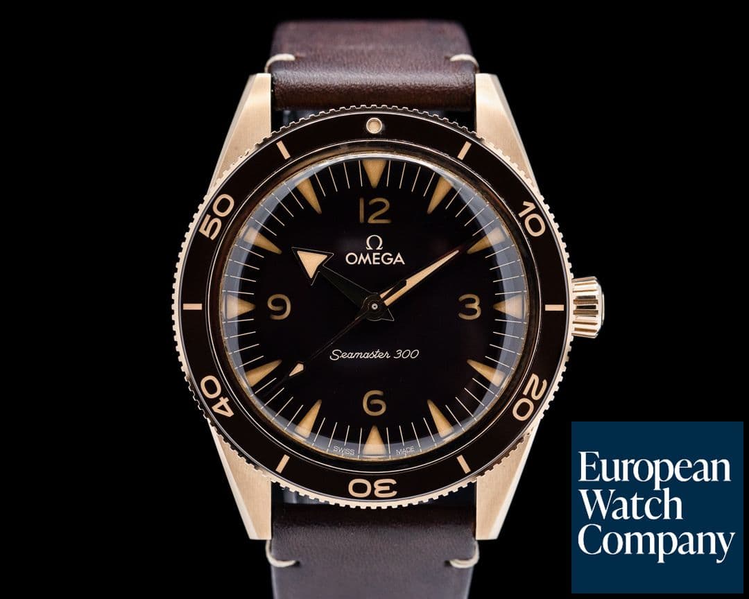 Image of Omega Omega Seamaster 300M Bronze Gold UNWORN 2023