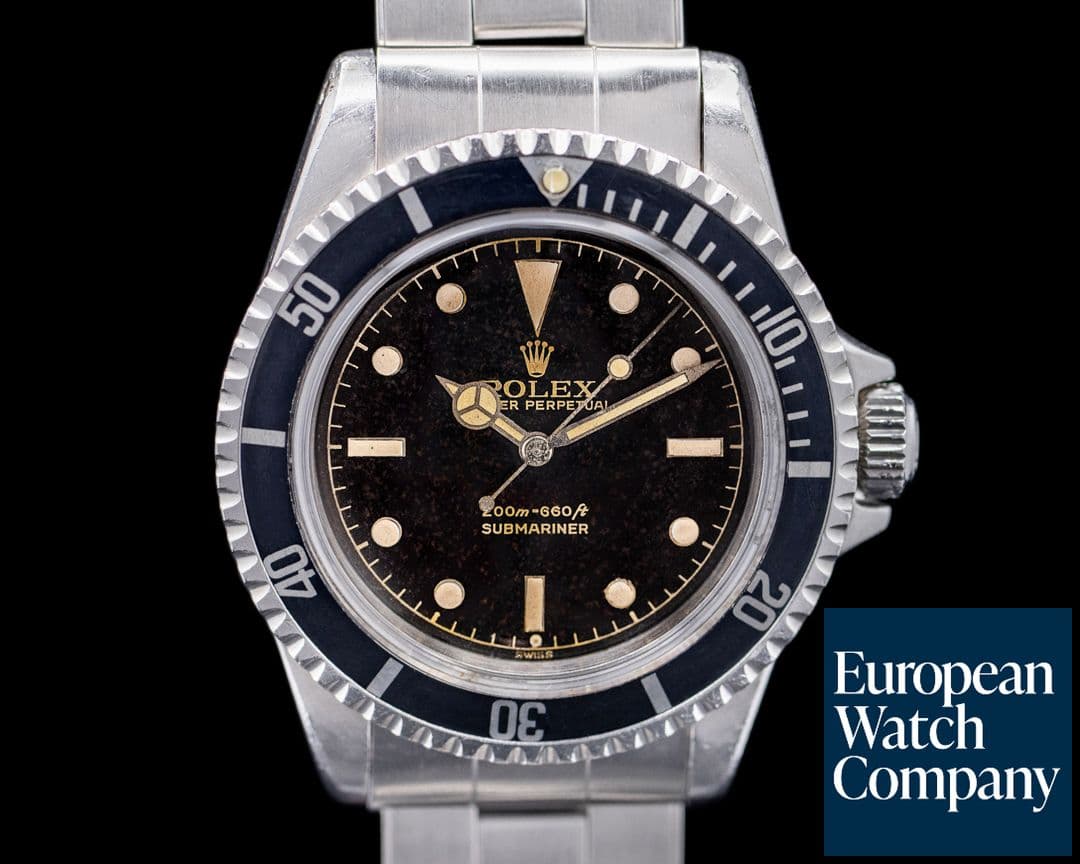 Image of Rolex Submariner 5512 Gilt Chapter Ring PCG Exclamation Point Dial Circa. 1963