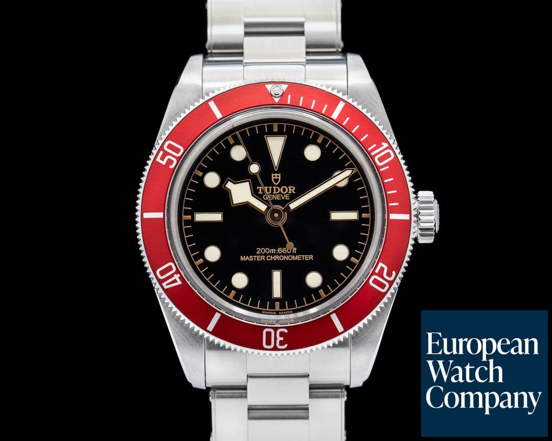 Image of Tudor Tudor Heritage Black Bay Red SS / Bracelet