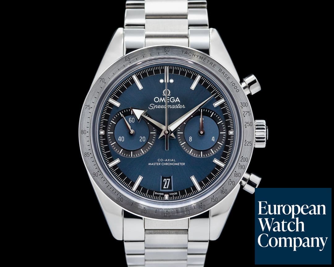 Image of Omega Speedmaster 57 Co-Axial SS Blue Dial 2023