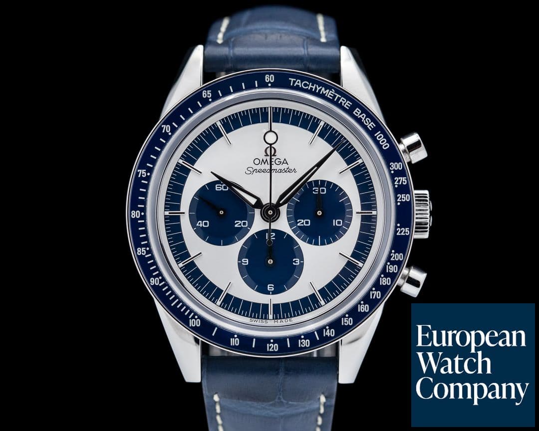 Image of Omega Speedmaster CK 2998 Silver / Blue Dial LIMITED