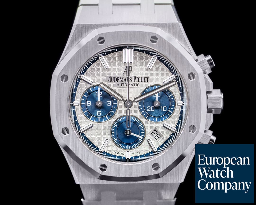 Image of Audemars Piguet Royal Oak Chronograph 26315ST Silver Dial SS 38MM