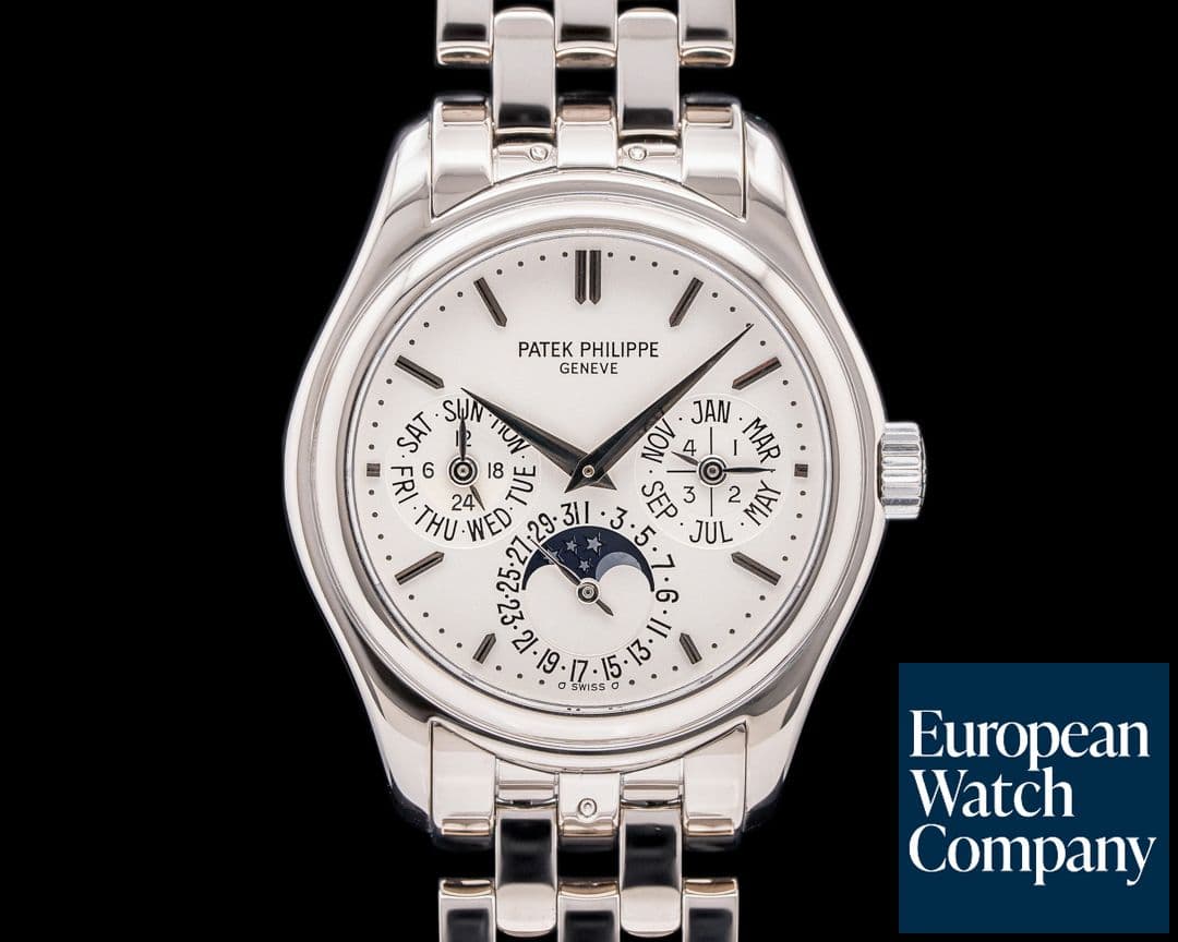 Image of Patek Philippe Perpetual Calendar 5136G 18K White Gold Bracelet