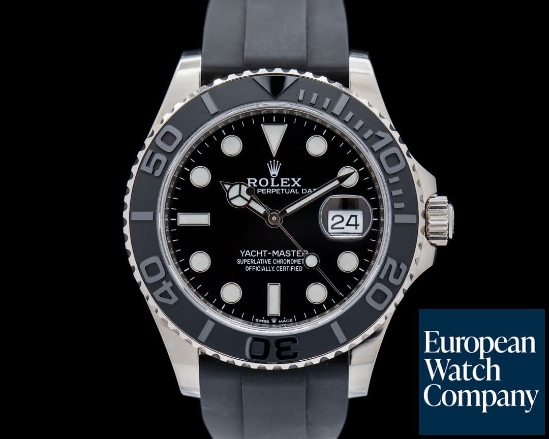 Image of Rolex Yacht Master 226659 18K White Gold / Rubber 42MM