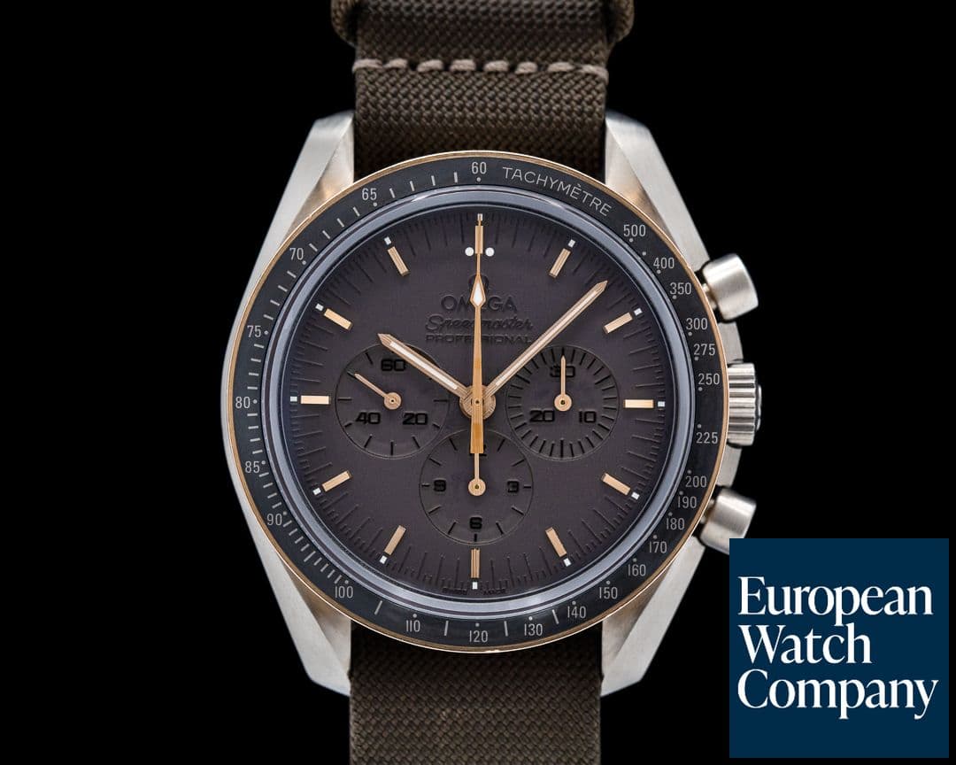 Image of Omega Apollo 11 Speedmaster Moonwatch Titanium / 18K Rose Gold 