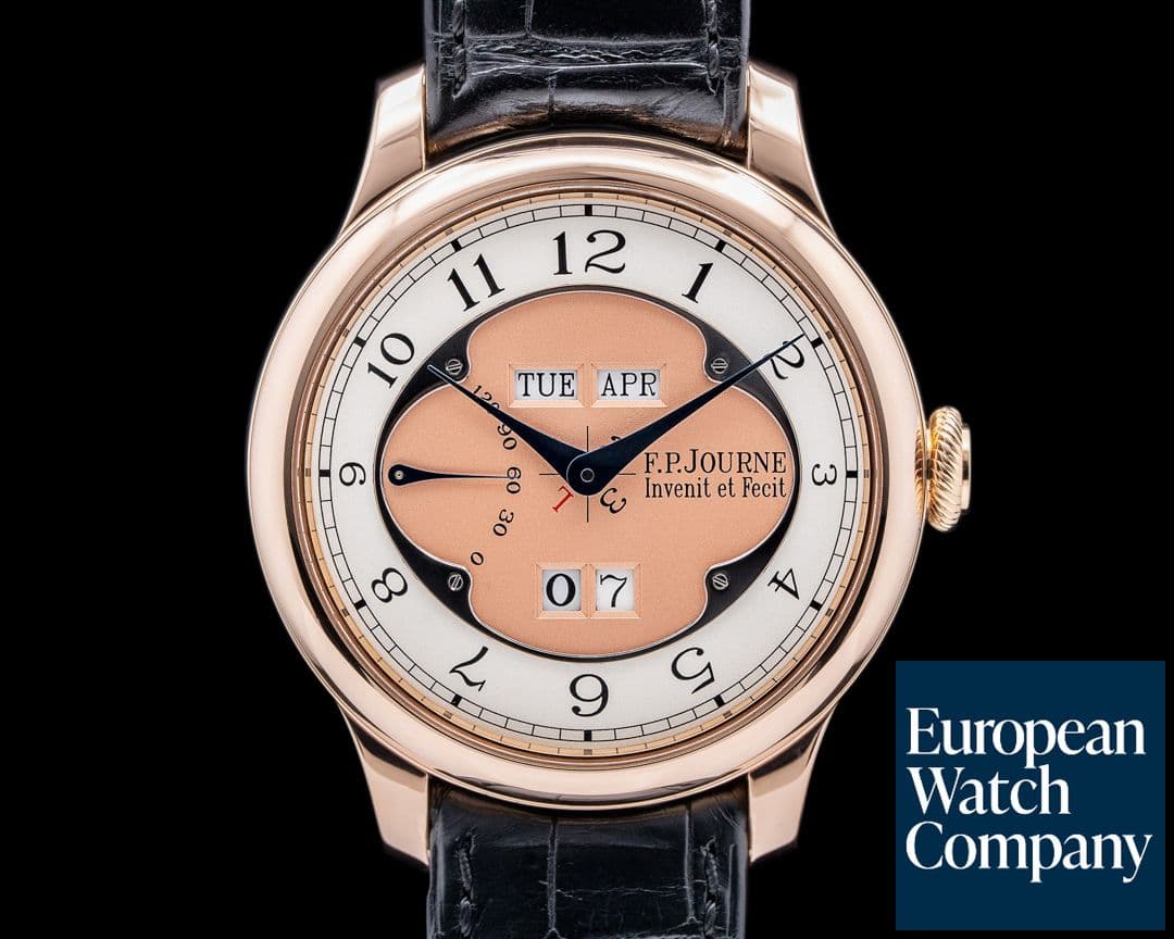 Image of F. P. Journe Octa Quantieme Perpetual Calendar Rose Gold Salmon Dial 42MM