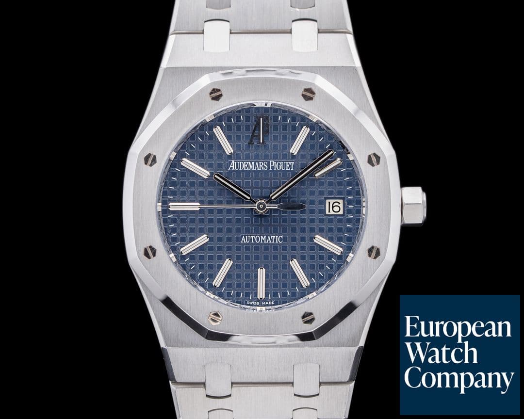 Image of Audemars Piguet Royal Oak BLUE Dial 15300ST SS 