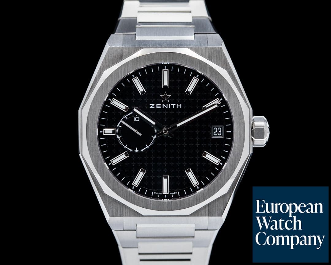 Image of Zenith Defy Skyline Stainless Steel Black Dial
