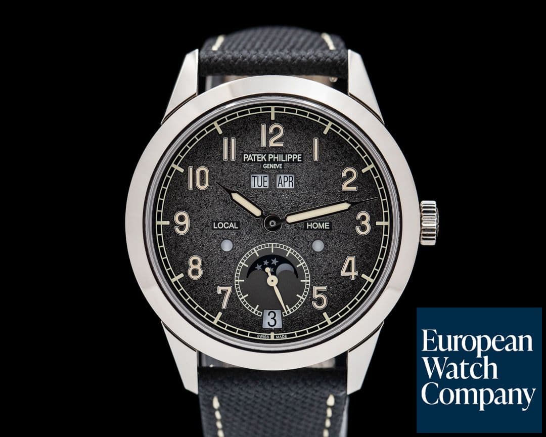 Image of Patek Philippe Calatrava Annual Calendar Travel Time 5326G White Gold 