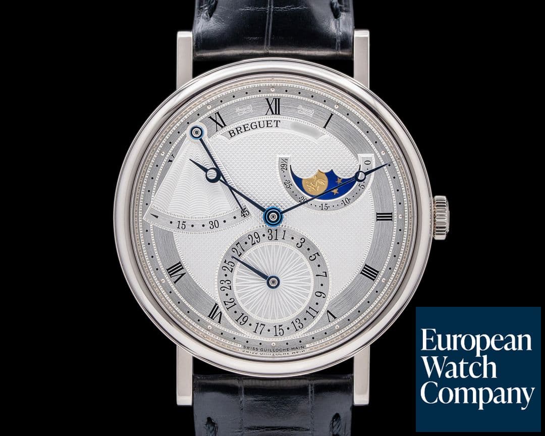 Image of Breguet Classique Power Reserve Moon 18K White Gold 
