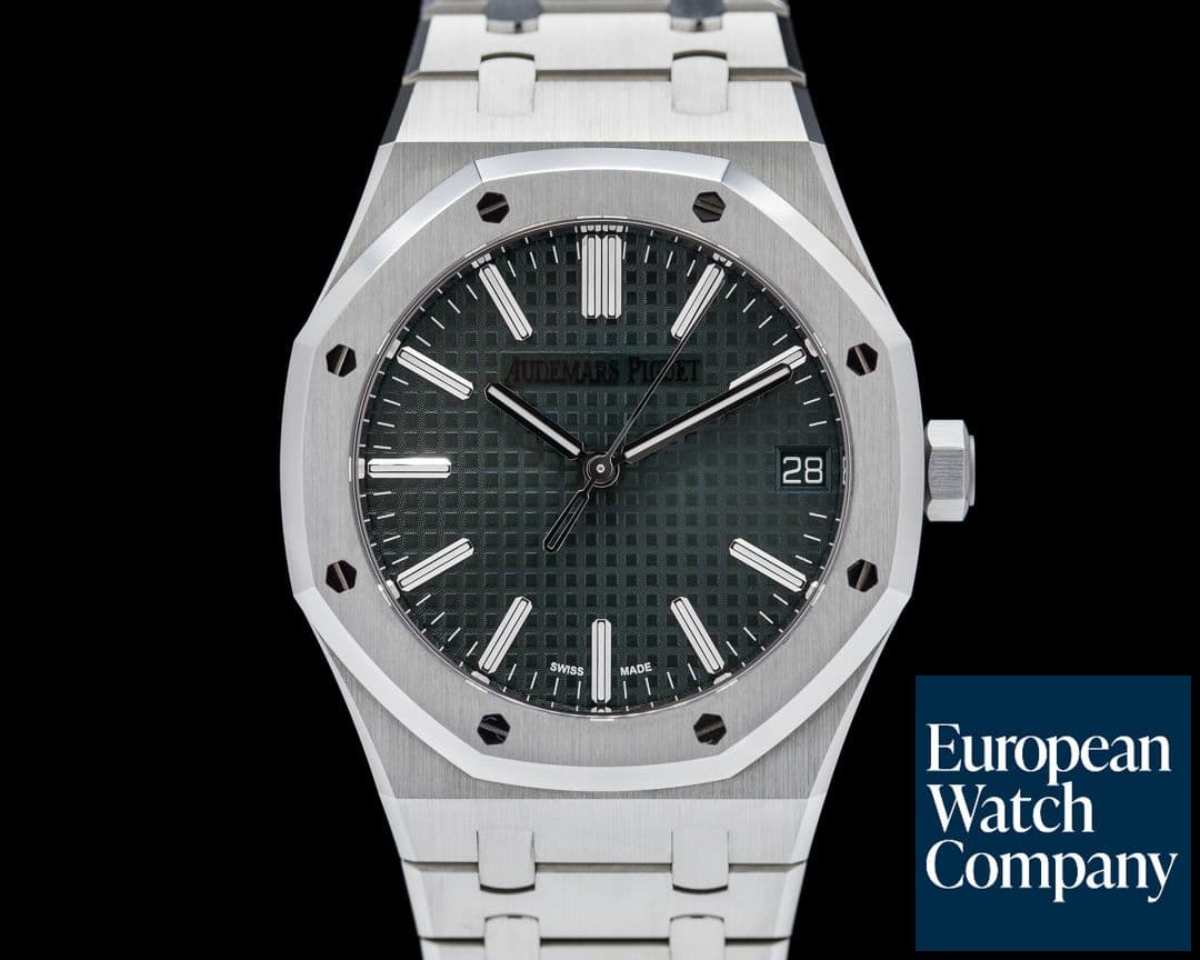 Image of Audemars Piguet Royal Oak Green Dial 15510ST
