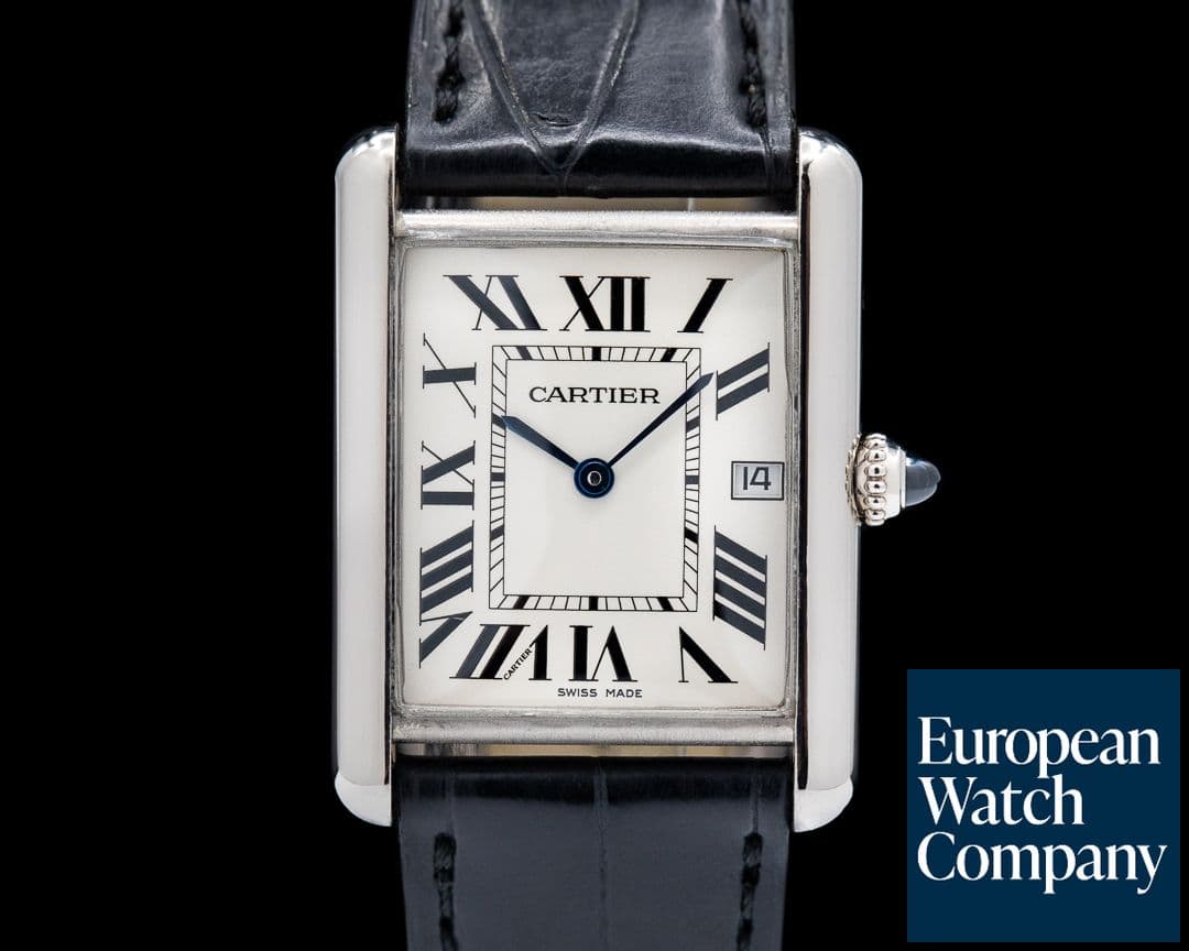 Image of Cartier Tank Louis White gold