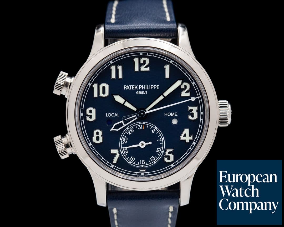 Image of Patek Philippe Mid Size 7234G Calatrava Pilot Travel Time