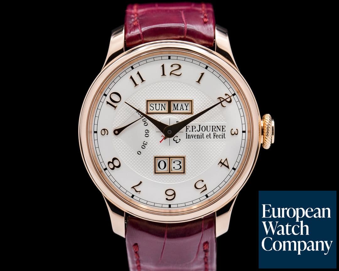 Image of F. P. Journe Octa Quantieme Perpetual Calendar Rose Gold White Dial 40MM