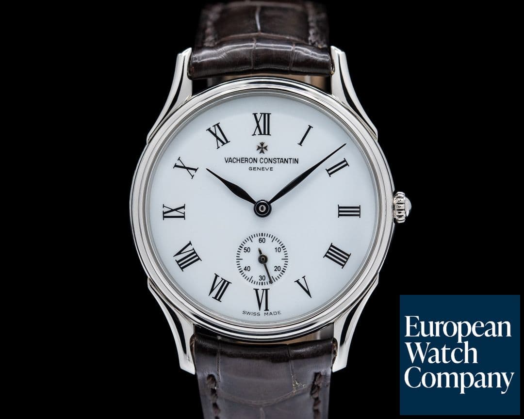 Image of Vacheron Constantin Les Historiques Platinum White Roman Dial