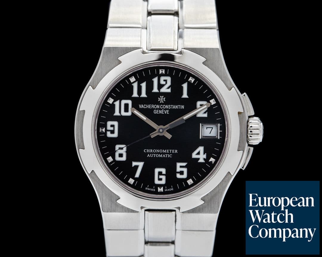 Image of Vacheron Constantin Overseas 42042 Automatic Black Arabic Dial SS