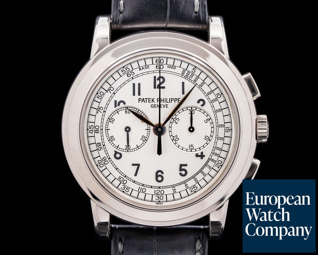 Image of Patek Philippe 5070G White Gold Chronograph 