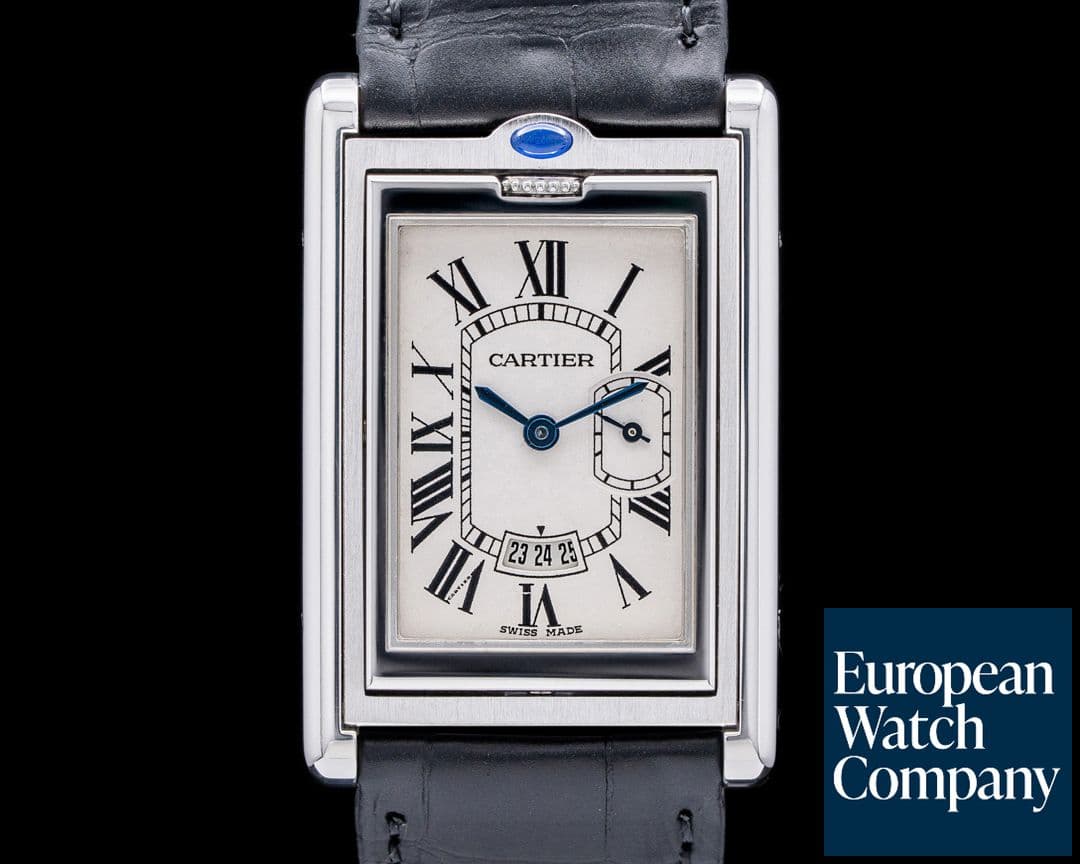 Image of Cartier Tank Basculante Large Quartz