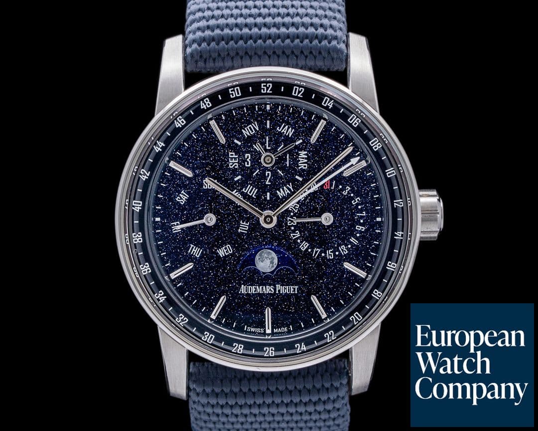 Image of Audemars Piguet Code 11:59 Perpetual Calendar 18k WG / Blue Aventurine Dial