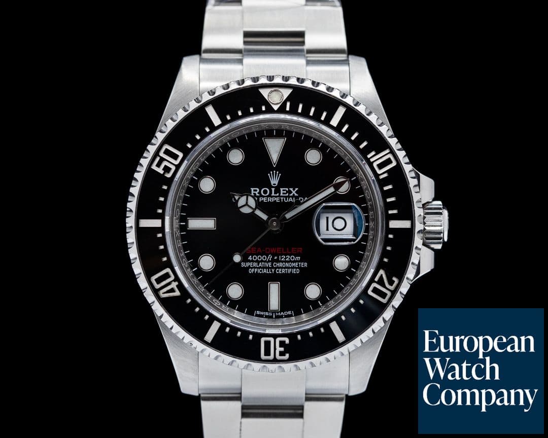 Image of Rolex Sea Dweller 126600 RED 43MM SS