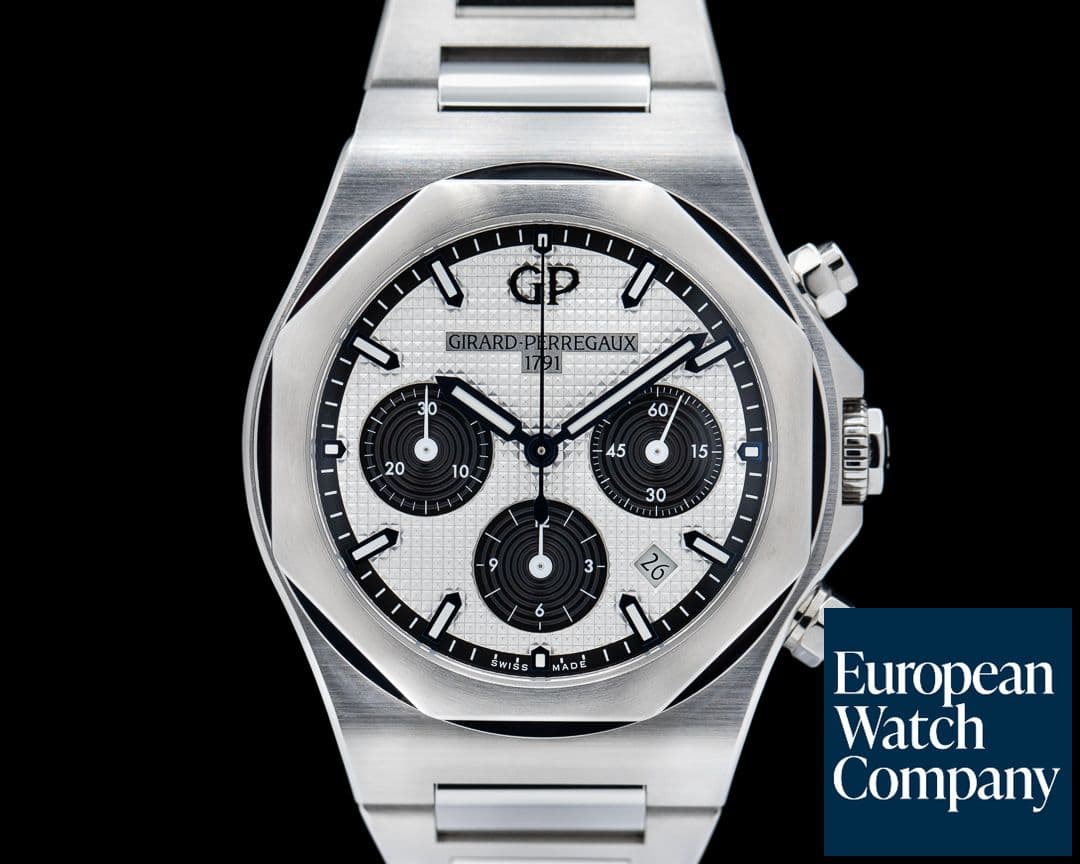 Image of Girard Perregaux Laureato Chronograph 42mm SS "Panda"
