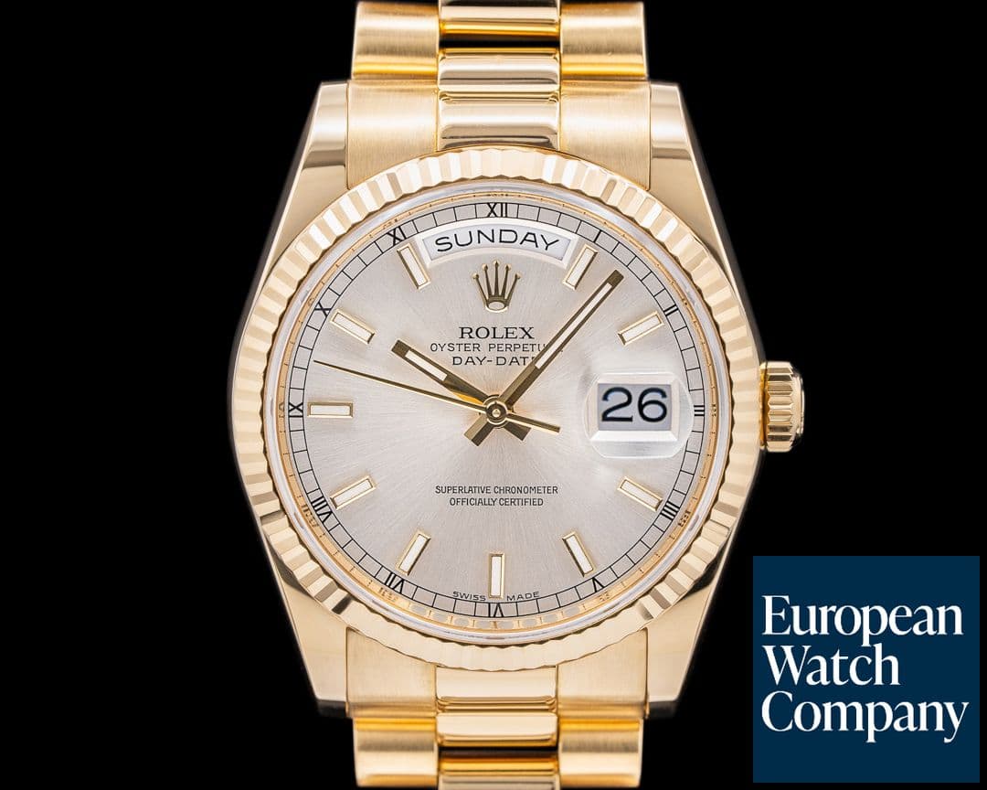 Image of Rolex Day Date President Champagne Dial 18K Yellow Gold 