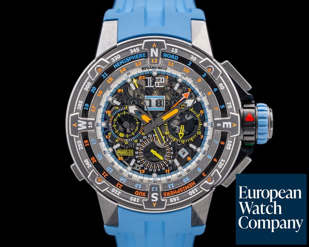 Image of Richard Mille RM60-01 Automatic Flyback Regatta Chronograph St. Barth