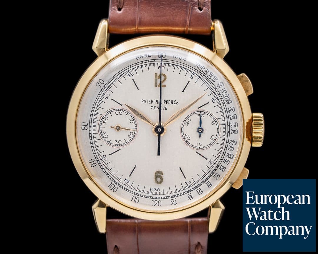 Image of Patek Philippe 1579 Vintage Chronograph 18K Yellow First Series