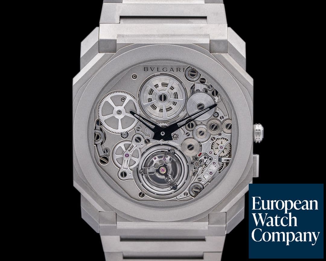 Image of Bulgari Octo Finissimo Automatic Skeleton Tourbillion Limited to 50 Pieces