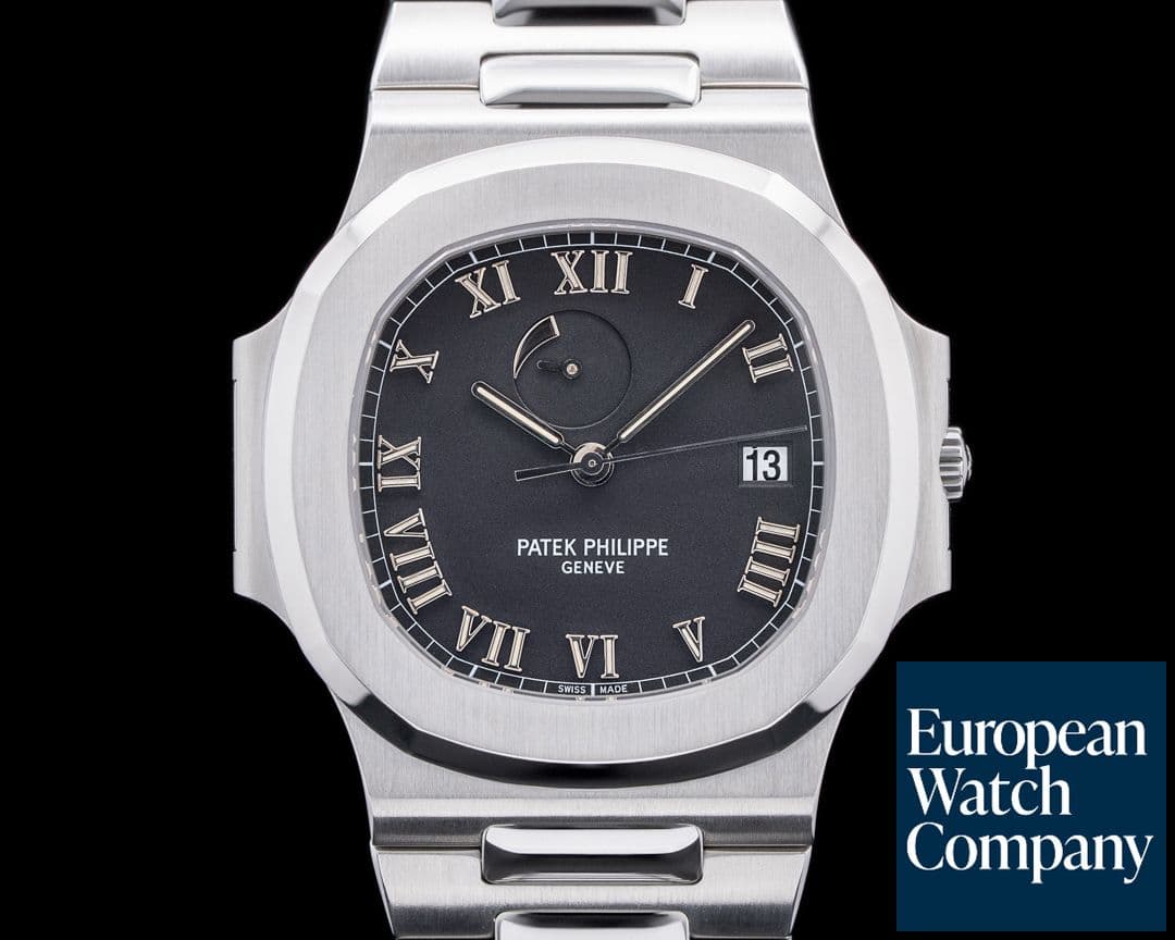 Image of Patek Philippe Nautilus 3710 "Comet" SS Black Dial