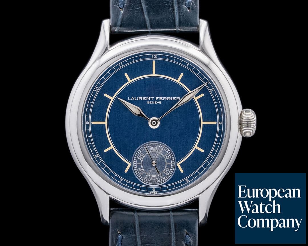 Image of Laurent Ferrier Galet Micro Rotor SS Blue Boreal Dial UNIQUE 2021 