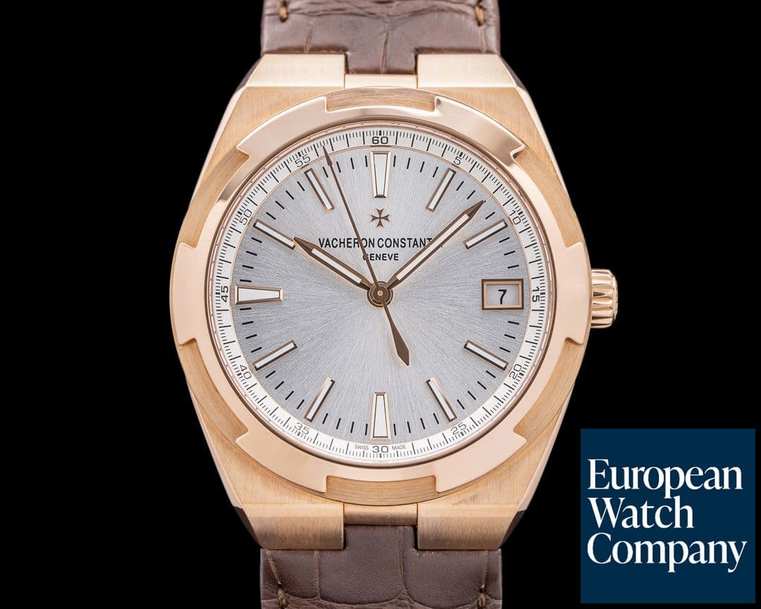 Image of Vacheron Constantin Overseas 4500v Automatic 41mm Silver Dial Rose Gold 