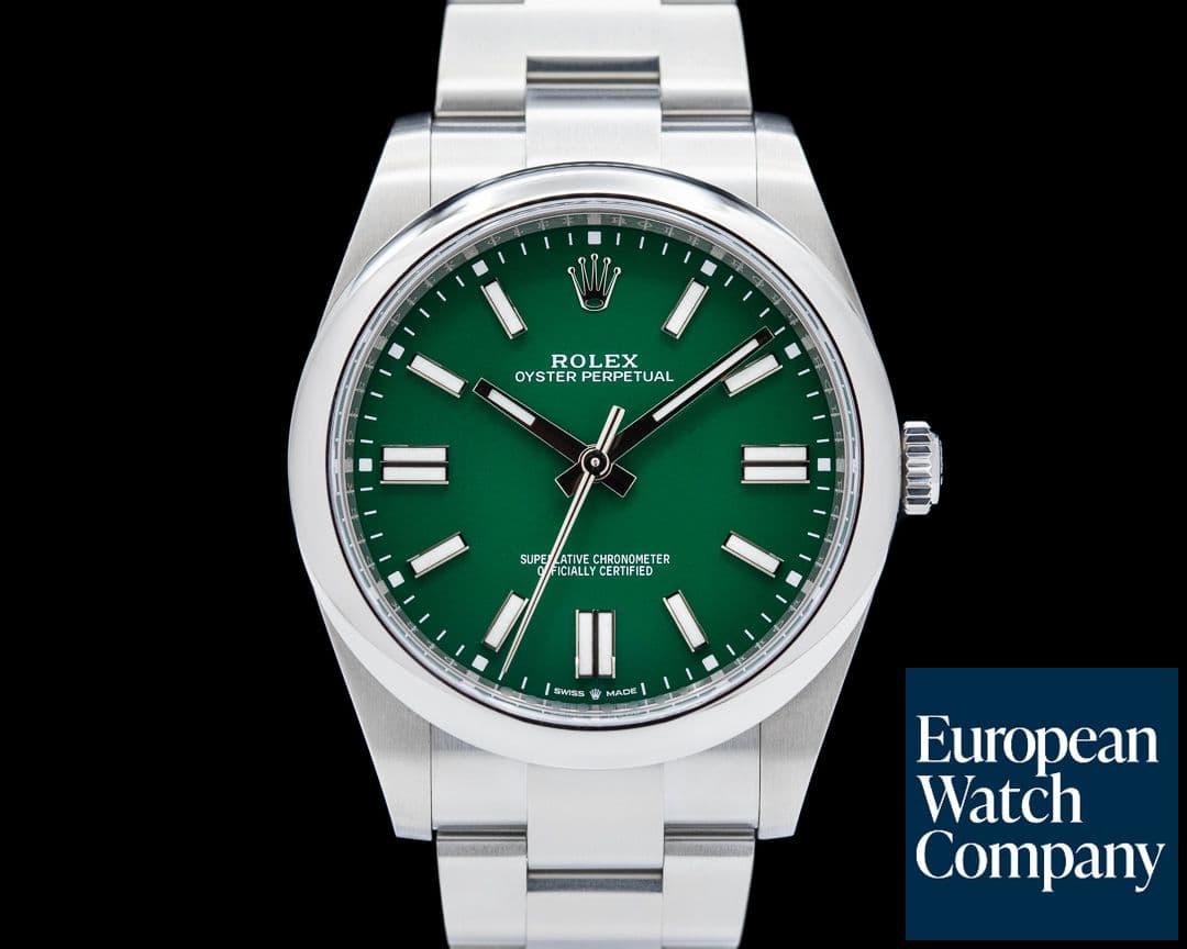 Image of Rolex Oyster Perpetual 124300 41mm SS / Green Dial
