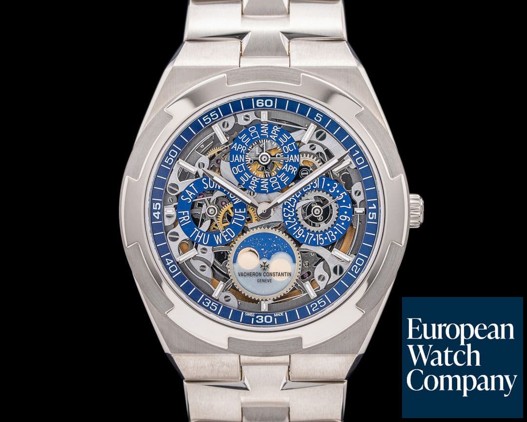 Image of Vacheron Constantin Overseas 4300V Perpetual Calendar Ultra-Thin Skeleton 18k White Gold