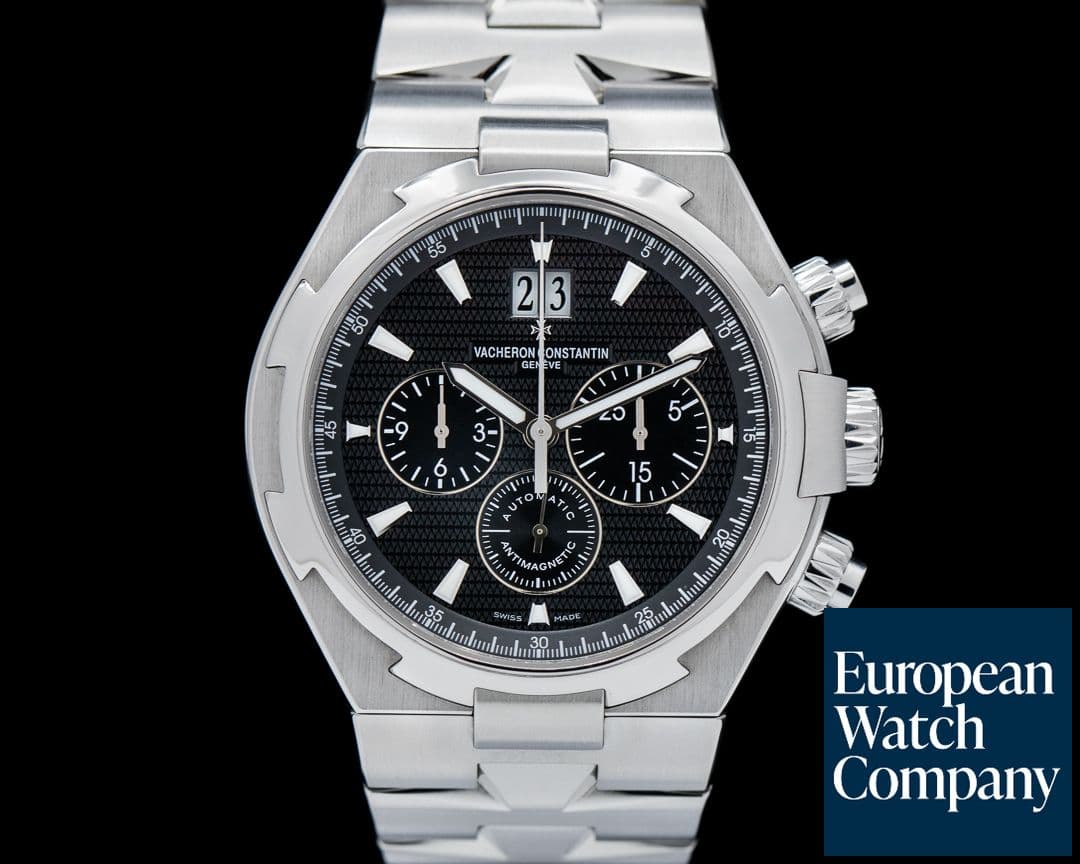 Image of Vacheron Constantin Overseas 49150/B01A Chronograph Black Dial SS