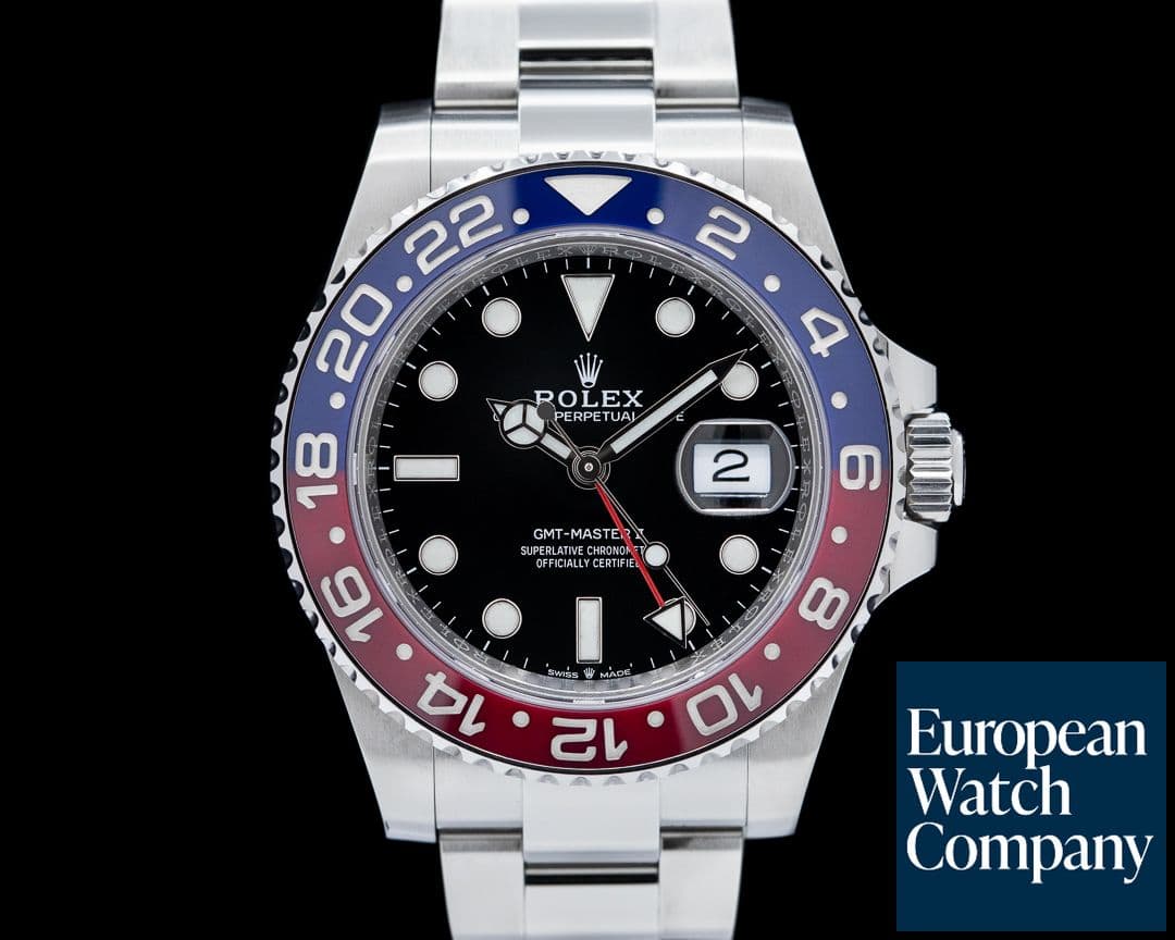 Image of Rolex GMT Master II Ceramic 126710BLRO Pepsi SS / Oyster