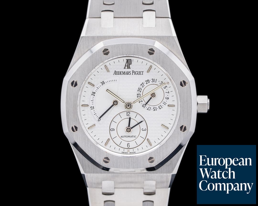 Image of Audemars Piguet Royal Oak Dual Time 25730ST White Dial