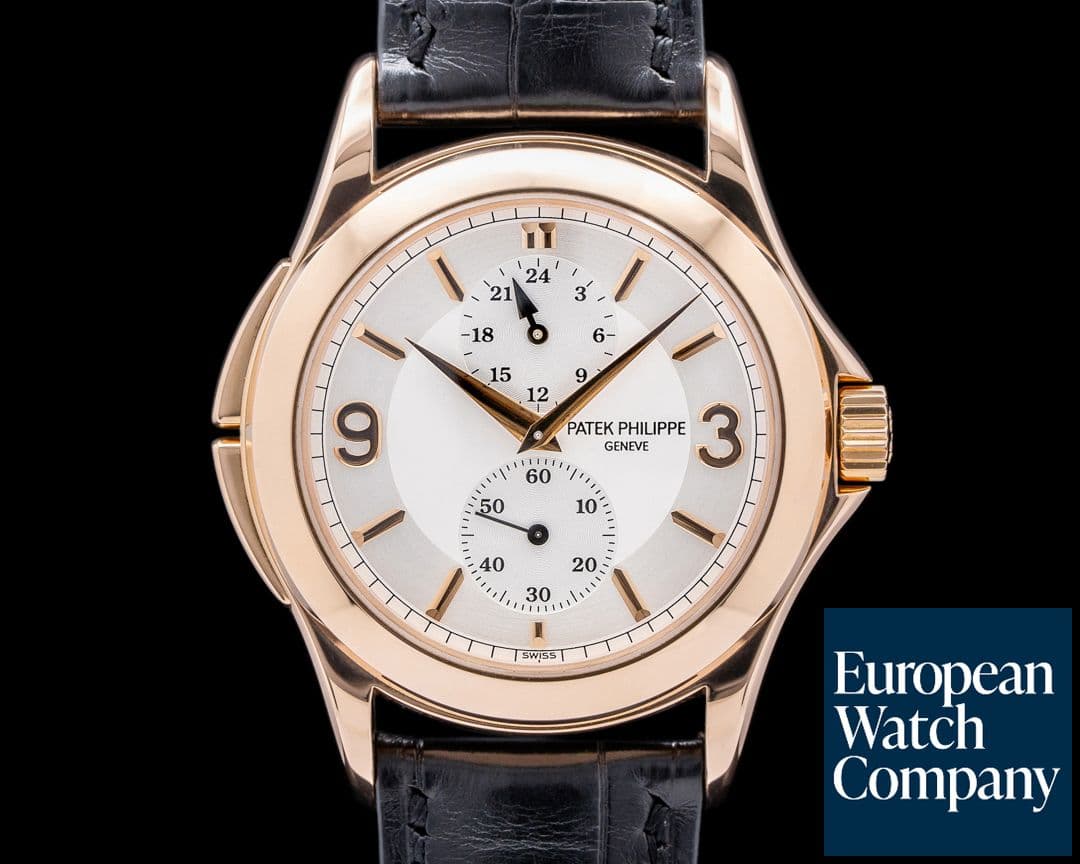 Image of Patek Philippe Travel Time 18K Rose Gold / Breguet Numerals
