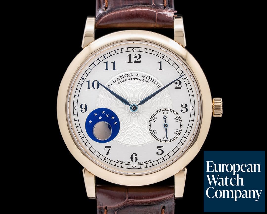 Image of A. Lange and Sohne 1815 212.050 Moonphase Honey Gold Hommage to FA Lange LIMITED