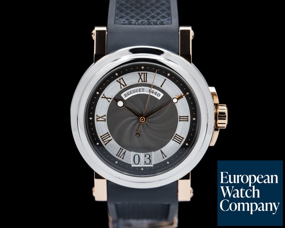 Image of Breguet Marine Automatic Big Date Platinum / Rose Gold Limited Edition